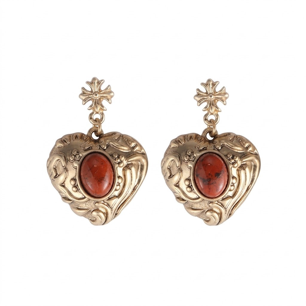 Romantikus vonal fülbevaló