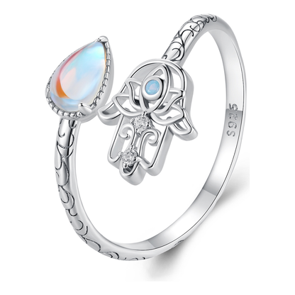 Silver ring Happiness 