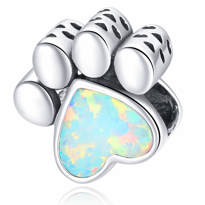 Koralik w kształcie łapy 