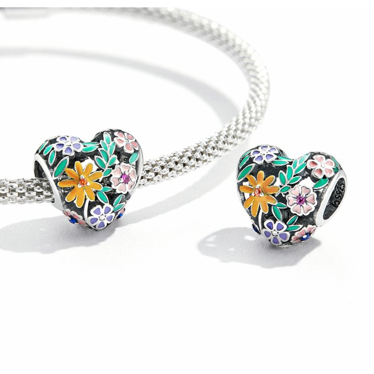 Virágos Szív Gyöngy