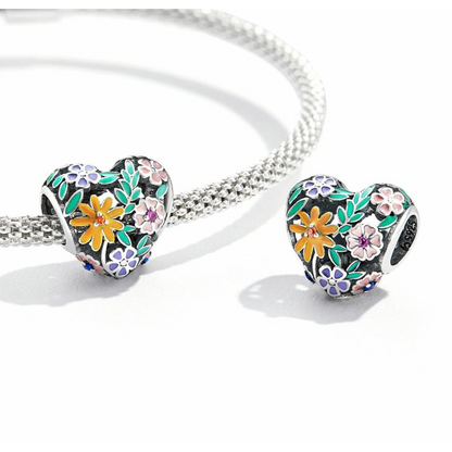 Virágos Szív Gyöngy