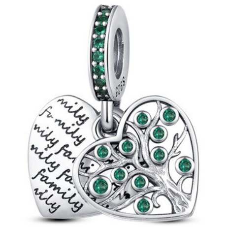 Koralik z drzewem genealogicznym 