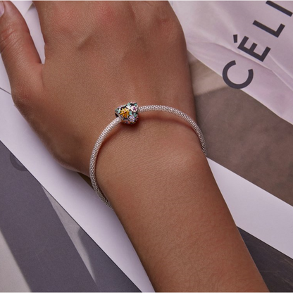 Virágos Szív Gyöngy