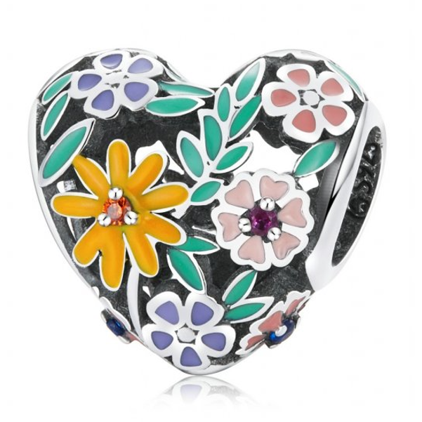 Virágos Szív Gyöngy