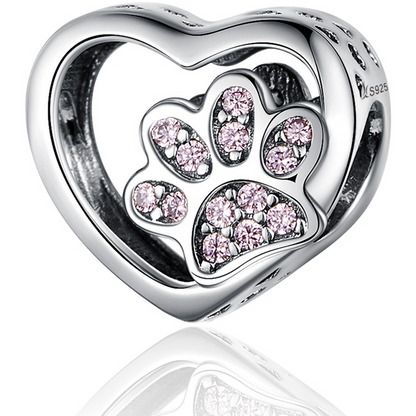 Koralik w kształcie łapy 